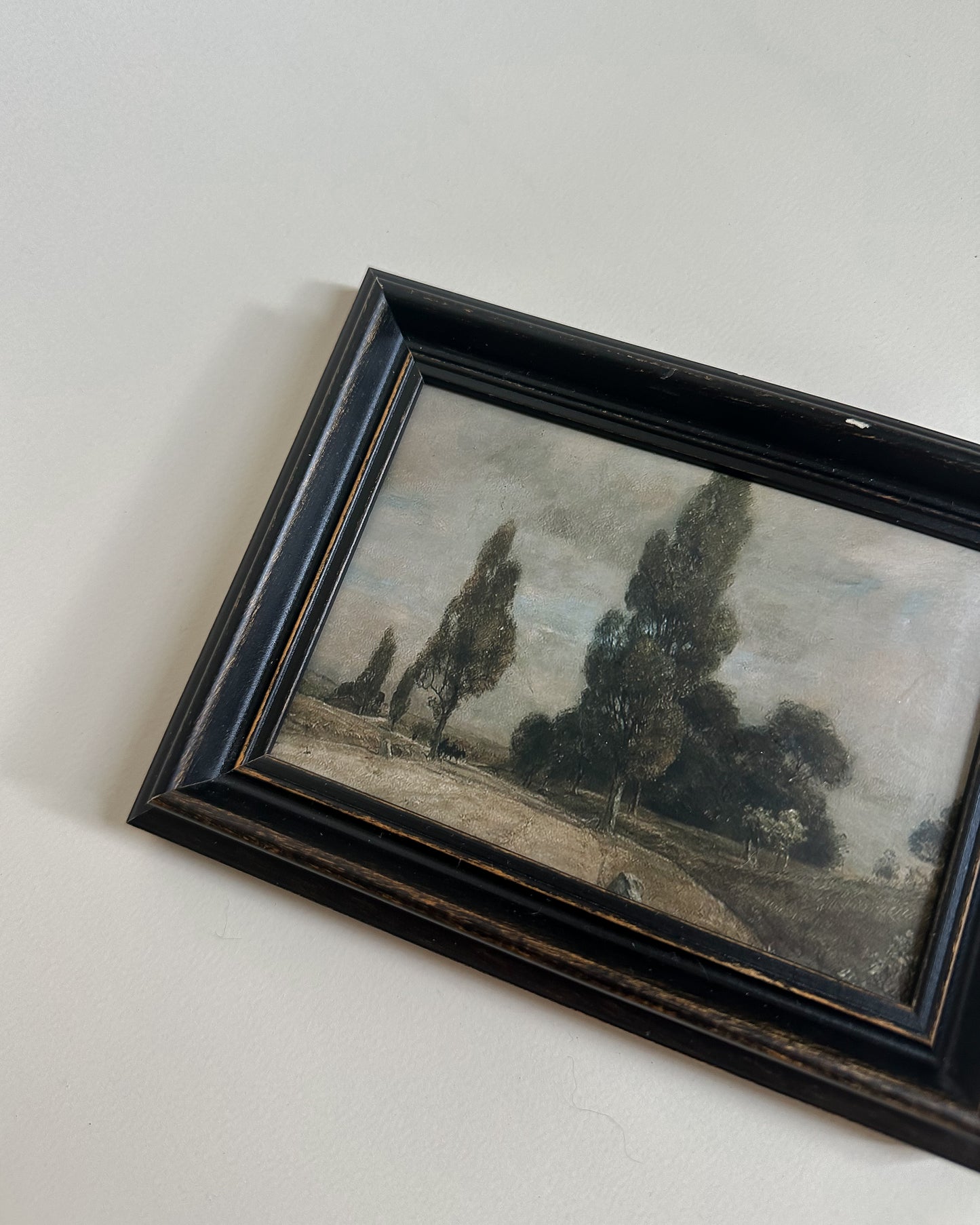 Landscape Art in Black Frame 3.5x5