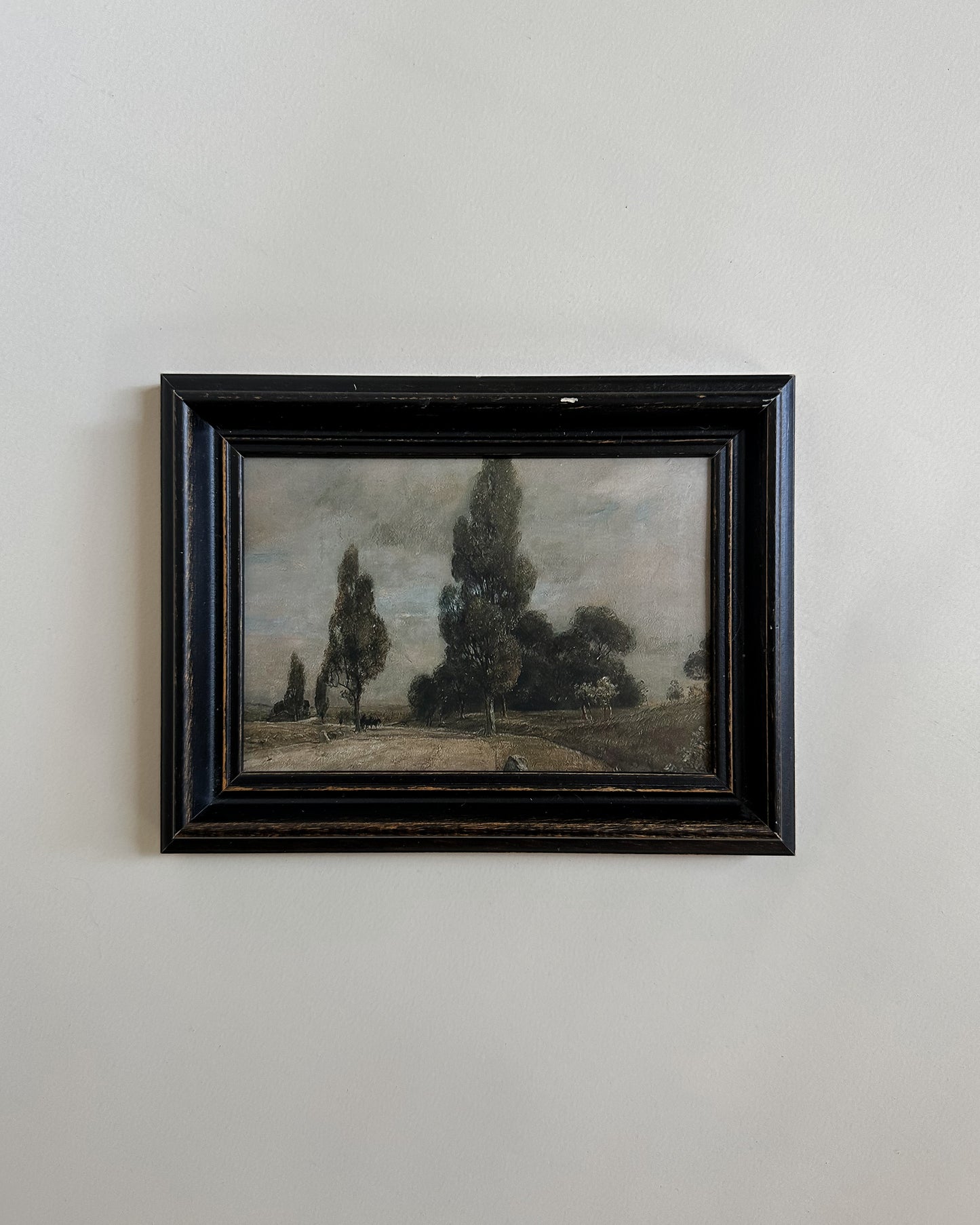 Landscape Art in Black Frame 3.5x5